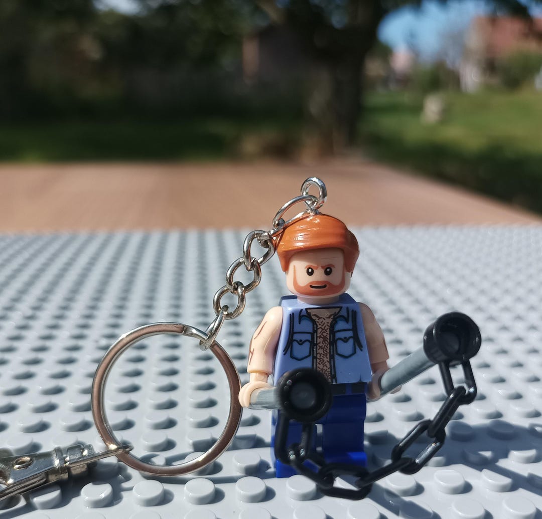 Chuck Norris Minifigure Keyring Keychain Father's Day Birthday ...
