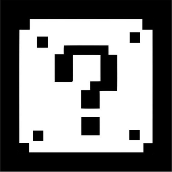 8 Bit Mario Question Block
