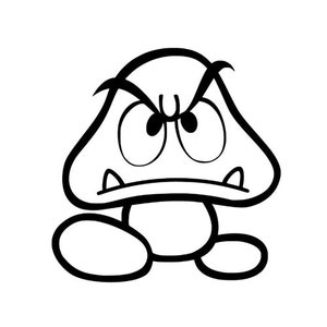 Vinyl Decal - Goomba