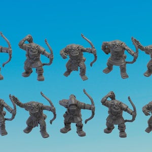 Orcs & Goblins - 10 x Orc Archers