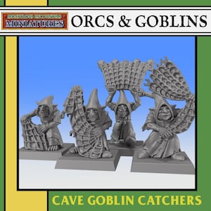 Orcs & Goblins - 10 x Cave Goblin Net Catchers