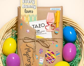 Blind Date with a Book – Easter and Spring Theme | Mystery Surprise Novel | Gift for Book Lovers | Wrapped & Personalized Book Box