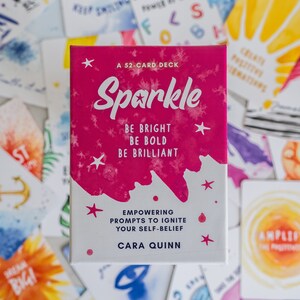 Carte di amor proprio e motivazione – Ispirazione quotidiana brillante e audace / Regalo di Galentine’s Day per la migliore amica, sorella, mamma