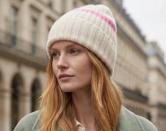 Pure Cashmere Hat | Lightweight Luxury Beanie | Custom Size & Color