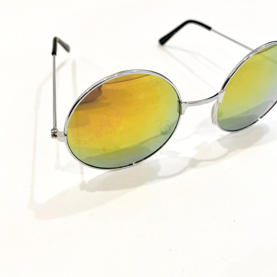 90s circle mirror sunglasses