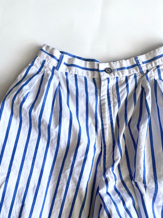 Ralph Lauren high waisted striped culotte pant s/… - image 6