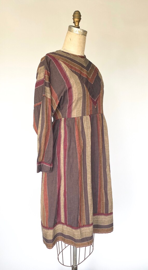 70s cotton dress - image 4