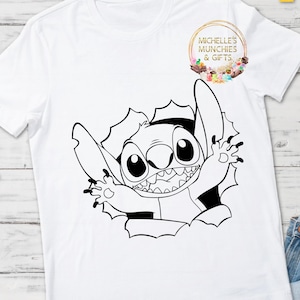 Colour in tshirt stitch 3
