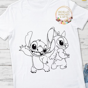 Colour in tshirt stitch 2