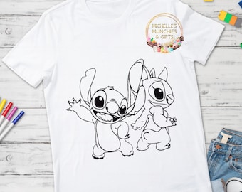 Colour in tshirt stitch 2