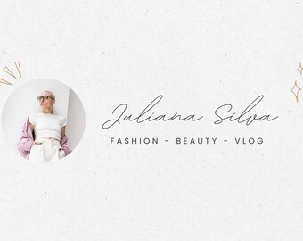 YouTube Banner Template, YouTube Channel Banner, YouTube Branding Template, YouTube Banner