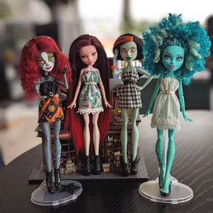 Dress For Monster High G1, Short Dress For Monster High, Halloween Dress For MH