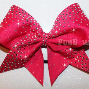 Gorgeous Tropical Hawaii flowers allstar cheer bow by FunBows !