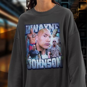 Limited Edition Dwayne Johnson Sweatshirt, Exclusive Fan Merch for Women and Men, Labor Day Gift