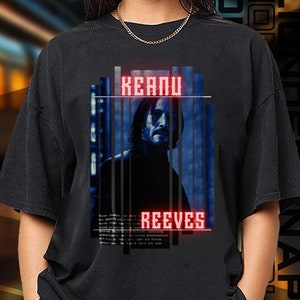 Limited Edition Keanu Reeves T-shirt, Sweatshirt and Hoodie, Exclusive Fan Merch for Women and Men, Labor Day Gift