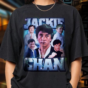 Limited Edition Jackie Chan T-shirt, Sweatshirt and Hoodie, Exclusive Fan Merch for Women and Men, Labor Day Gift