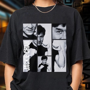 Limited Edition Jackie Chan T-shirt, Sweatshirt and Hoodie, Exclusive Fan Merch for Women and Men, Labor Day Gift