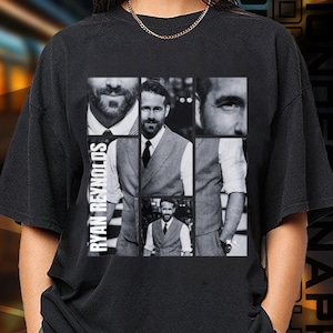 Camiseta, sudadera y sudadera con capucha de edición limitada de Ryan Reynolds, mercancía exclusiva para fans para mujeres y hombres, regalo del Día del Trabajo.