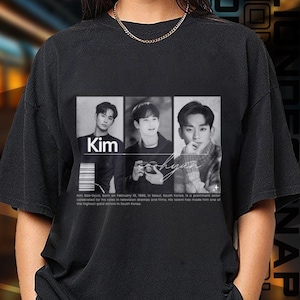 Limited Edition Kim Soo-hyun T-shirt, Sweatshirt and Hoodie, Exclusive Fan Merch for Women and Men, Labor Day Gift