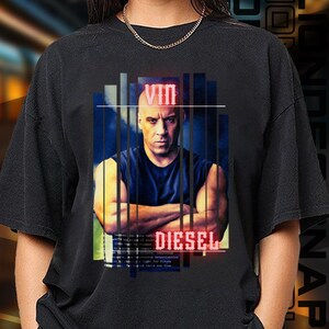 Limited Edition Vin Diesel T-shirt, Sweatshirt and Hoodie, Exclusive Fan Merch for Women and Men, Labor Day Gift