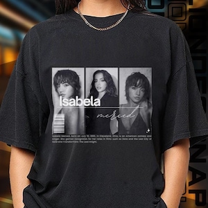 Limited Edition Isabela Merced T-shirt, Sweatshirt and Hoodie, Exclusive Fan Merch for Women and Men, Labor Day Gift