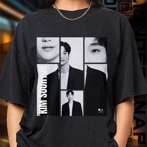 Limited Edition Kim Soo-hyun T-shirt, Sweatshirt and Hoodie, Exclusive Fan Merch for Women and Men, Labor Day Gift