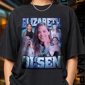 Limited Edition Elizabeth Olsen T-shirt, Sweatshirt and Hoodie, Exclusive Fan Merch for Women and Men, Labor Day Gift