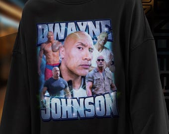 Limited Edition Dwayne Johnson Sweatshirt, Exklusiver Fan Merch für Frauen und Männer, Geschenk zum Valentinstag