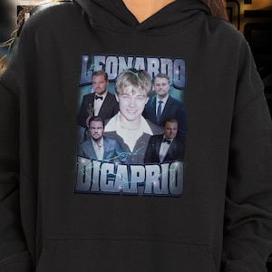 Limited Edition Leonardo DiCaprio Hoodie, Exclusive Fan Merch for Women and Men, Halloween Gift