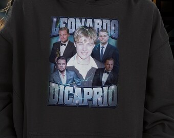 Limited Edition Leonardo DiCaprio Hoodie, Exclusive Fan Merch for Women and Men, Valentine’s Day Gift