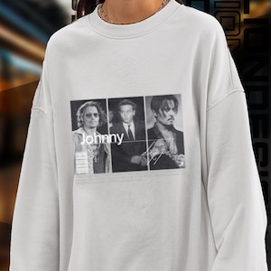 Limited Edition Johnny Depp Sweatshirt, Exclusive Fan Merch for Women and Men, Labor Day Gift