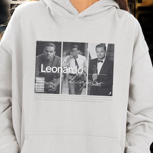 Limited Edition Leonardo DiCaprio Hoodie, Exclusive Fan Merch for Women and Men, Halloween Gift