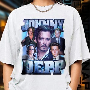 Limited Edition Johnny Depp T-shirt, Exclusive Fan Merch for Women and Men, Labor Day Gift