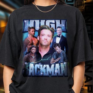 Limited Edition Hugh Jackman T-shirt, Exclusive Fan Merch for Women and Men, Labor Day Gift