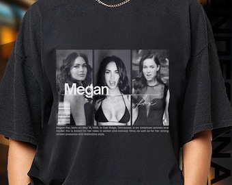 Limited Edition Megan Fox T-shirt, Exclusive Fan Merch for Women and Men, Valentine’s Day Gift