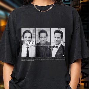 Limited Edition Paul Rudd T-shirt, Sweatshirt and Hoodie, Exclusive Fan Merch for Women and Men, Labor Day Gift