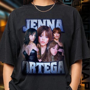 Limited Edition Jenna Ortega T-shirt, Exclusive Fan Merch for Women and Men, Labor Day Gift