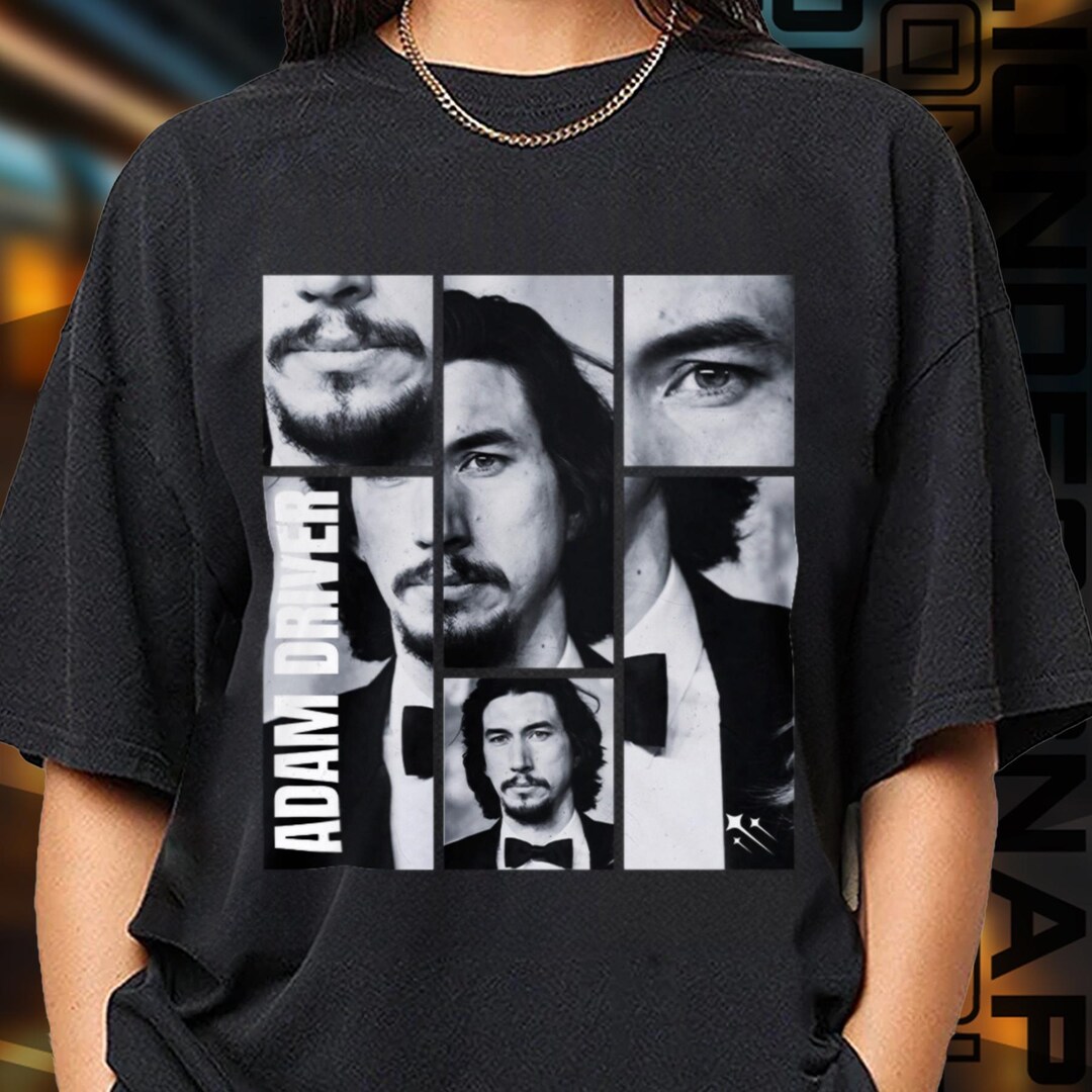 Limited Edition Adam Driver T-shirt, Sweatshirt and Hoodie, Exclusive ...