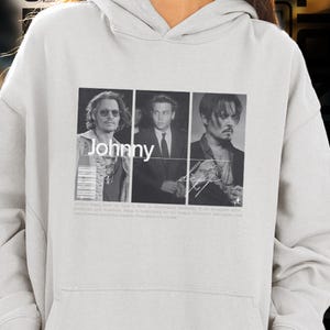 Limited Edition Johnny Depp Hoodie, Exclusive Fan Merch for Women and Men, Labor Day Gift