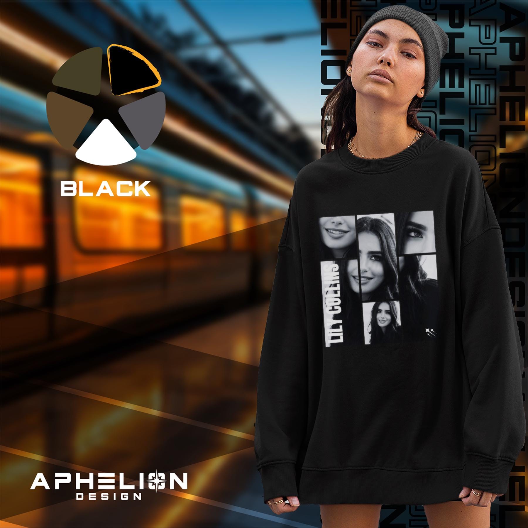 Limited Edition Lily Collins T-shirt, Sweatshirt and Hoodie, Exclusive ...