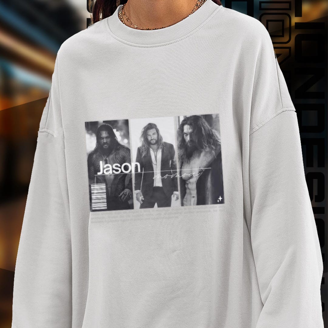 Limited Edition Jason Momoa Sweatshirt, Exclusive Fan Merch for Women ...
