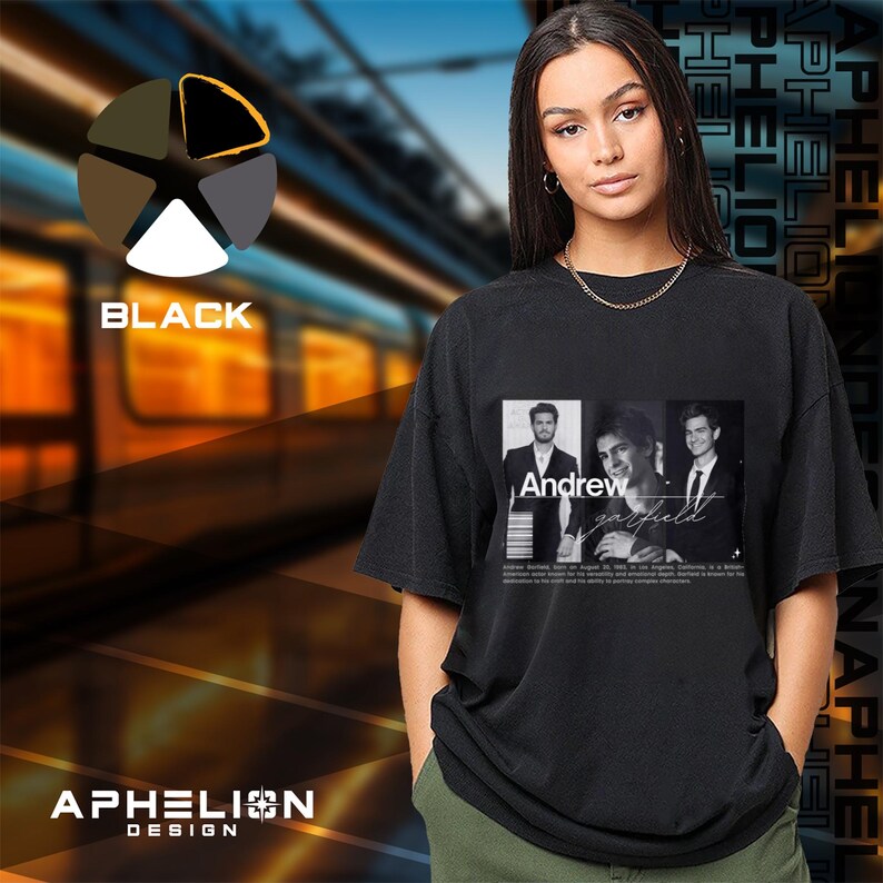 Limited Edition Andrew Garfield T-shirt, Exclusive Fan Merch for Women ...