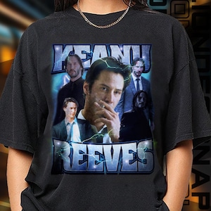 Limited Edition Keanu Reeves T-shirt, Exclusive Fan Merch for Women and Men, Labor Day Gift