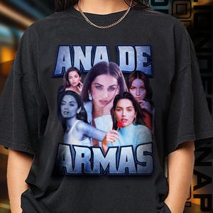 Limited Edition Ana De Armas T-shirt, Exclusive Fan Merch for Women and Men, Labor Day Gift