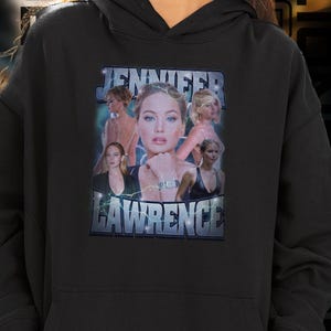 Limited Edition Jennifer Lawrence Hoodie, Exclusive Fan Merch for Women and Men, Labor Day Gift