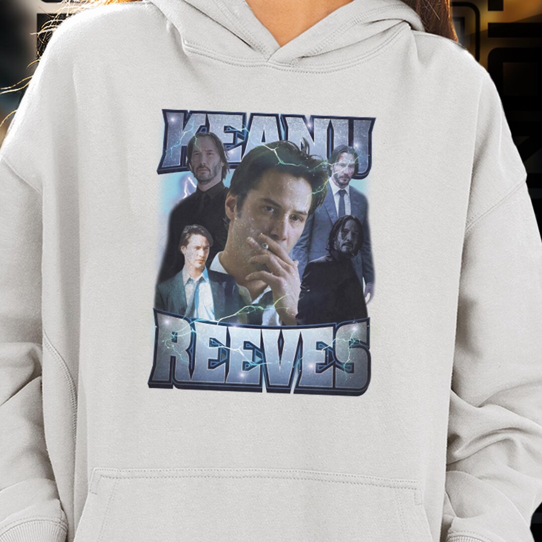 Limited Edition Keanu Reeves Hoodie, Exclusive Fan Merch for Women and ...