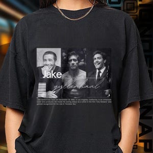 Limited Edition Jake Gyllenhaal T-shirt, Exclusive Fan Merch for Women and Men, Labor Day Gift