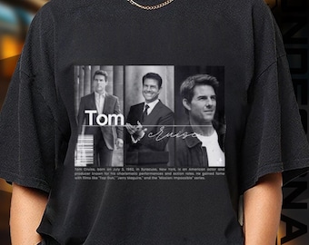 Limited Edition Tom Cruise T-shirt, Exclusive Fan Merch for Women and Men, Valentine’s Day Gift