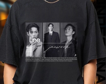 Camiseta, sudadera y sudadera con capucha de edición limitada de Lee Jae-wook, mercancía exclusiva para fans para mujeres y hombres, regalo de cumpleaños y San Valentín.