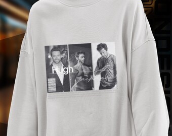 Limited Edition Hugh Jackman Sweatshirt, Exclusive Fan Merch for Women and Men, Labor Day Gift